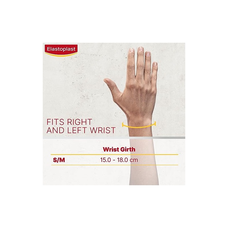 Elastoplast Advanced Performance Wrist Support (1 Wrist Brace) for Carpal