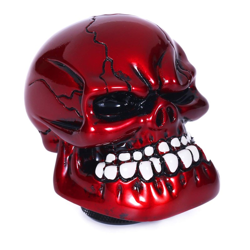 Bashineng Skull Shift Knob Transmissions Gear Shifter Stick Handle Shifting