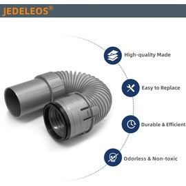 JEDELEOS Replacement Hose for Shark Navigator Lift-Away NV350 NV351 NV352 NV356 NV356E NV357 NV360 UV440 Vacuum Cleaner Floor Nozzle Hose Replace Part No.193FFJ