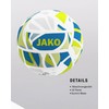 JAKO Iconic Mini Ball, White/JAKO Blue/Neon Yellow, 1