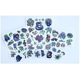 Savvi Tattoo Mania Tattoos ~ Venomous Snake (2013; Over 50 Temporary Tattoos)