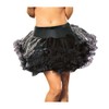 Dreamgirl Women's Ursula Petticoat, Black, One Size
