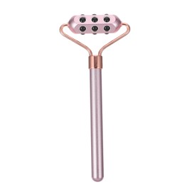 BIUDECO 1pc Face Roller Facial Massage Tool Portable Skin Care Roller for Relaxation and Anti-aging Treatment for Home Use and Travel
