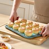 YiYeraio Silicone Muffin Pan for Baking with Metal Reinforced Frame,