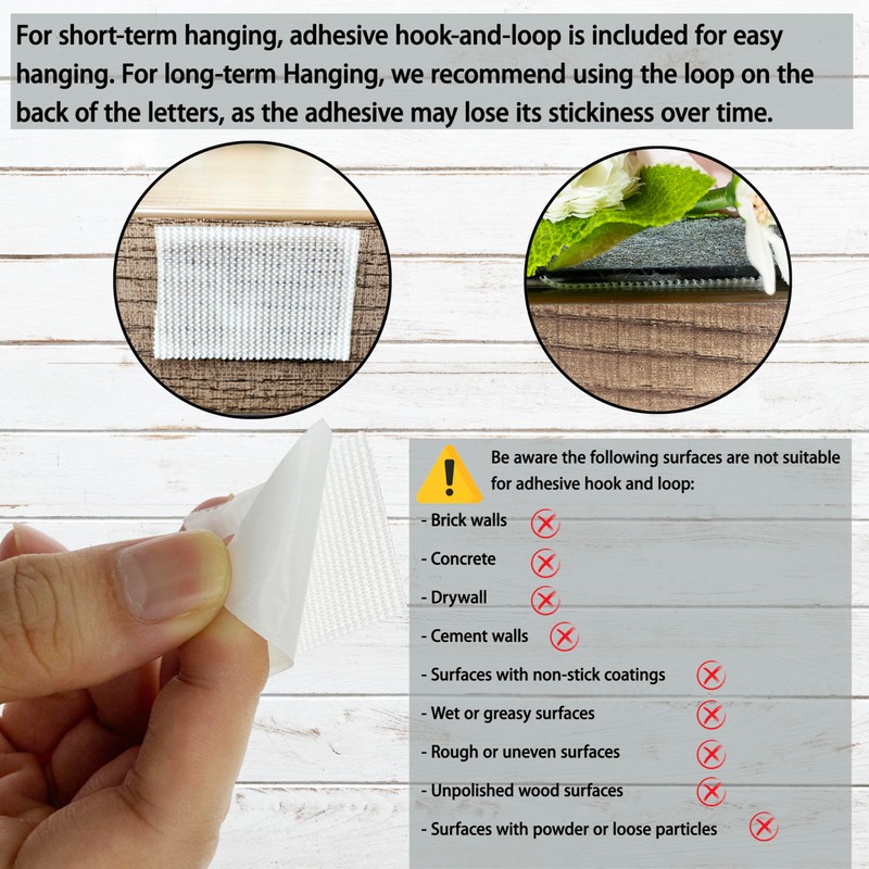 Flower Letters Artificial Floral A-Z Initial Alphabet Faux Floral Letters