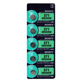 Sony 371  SR920SW Watch Battery 5Pc    (Exp. 10/2031)