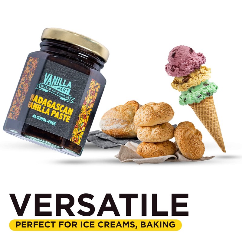 Vanilla Mart - Alcohol Free Madagascan Vanilla Paste 110g -