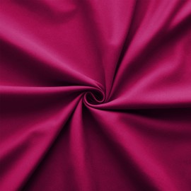 AMEHA Single Fitted Sheet 25 cm Deep Soft Brushed Microfiber Fabric Easy Care Fade Resistant Fitted Bed Sheets (Pink, 91 x 191 cm)