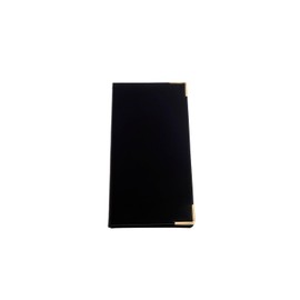 The Economist Diaries 2024 Diary and Business Planner - Week to View Slimline Pocket Diary with Luxury Leather Cover - Black