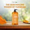Healov Gel de bao de crcuma Jabn de crcuma que