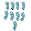 9pcs Golf Club Cover PU Leather Stylish Portable Golf Head