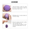 8Pcs Konjac Sponge Set Konjac Wash Face Flutter Natural Facial