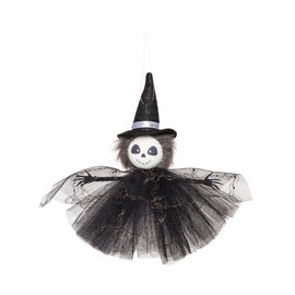 Gallerie II Zombie Witch Ornament Black