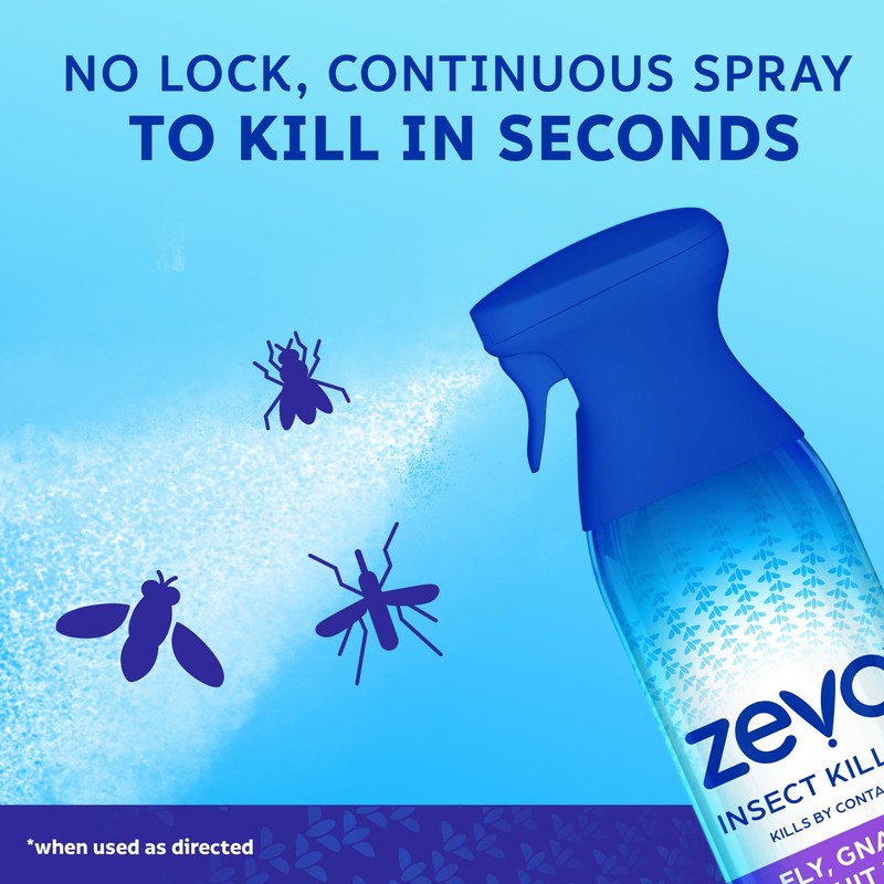 Zevo Flying Insect Killer Spray - Bug Spray for Home