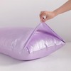 NTBAY 2 Pack Satin King Pillowcases for Hair and Skin,
