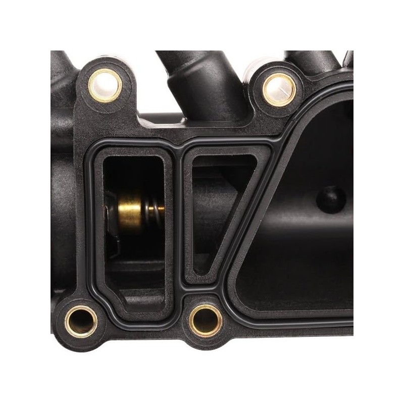 RIDEX Thermostat Coolant Cooling Water Thermostat with Housing with Temperature