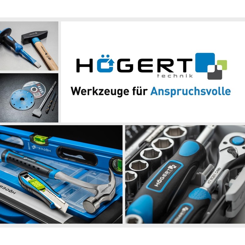 HÖGERT TECHNIK - Masonry cord, construction line, plaster cord, levelling