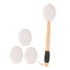 PACKOVE 1Set Back Lotion Applicator with Slip Handle Replacement Heads