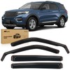 Nilight in Channel Window Deflectors for Ford Explorer 2020 2021