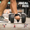VSL Weight Lifting Wrist Wraps with Padded Gym Straps Elasticated