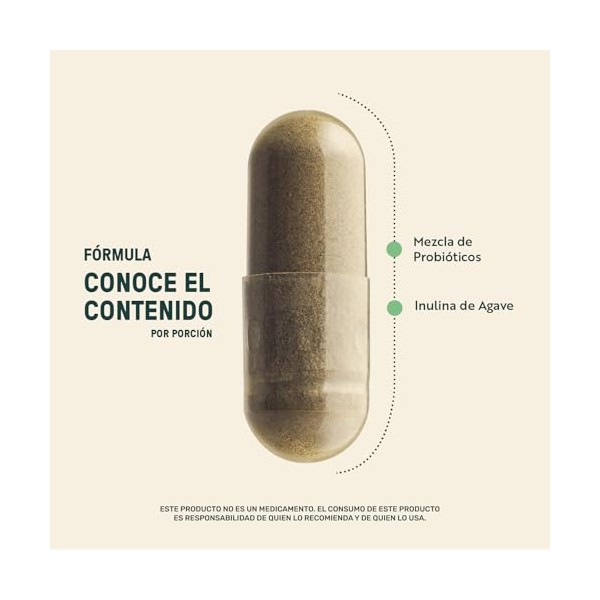 LIFE 360 60 Billones Probiotics 160 Cpsulas Cpsulas a Base
