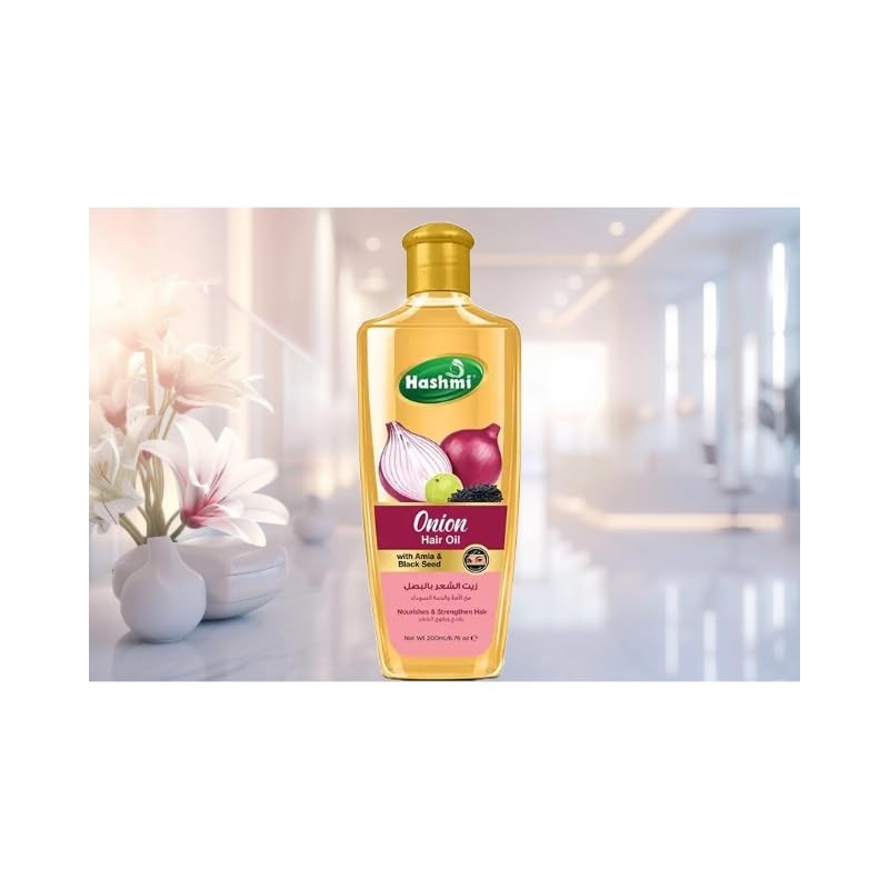 Hashmi Aceite de Cebolla para el Cabello con Amla y