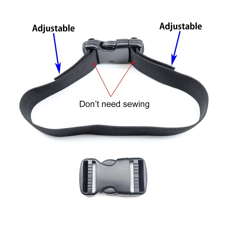 Baikeen Plastic Side Release Buckles 15mm/20mm/25mm/32mm/38mm/50mm Heavy Duty Plastic Buckle