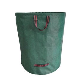 Heavy Duty Garden Waste Bags By XOLY - 272 Litre - Industrial Fabric and Handles - Shower Proof- Green/Garden Waste Sacks, Reusable