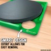 Samcraft 4-Inch Coaster Jig for xTool F1 Laser Engraver -