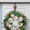 Haute Decor Adapt Adjustable Length Door Wreath Hanger with Interchangeable