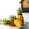 Yarrkc 12" Large Artificial Pineapple Fruit Ornament, Fake Pineapple Display
