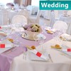 XINGYUNDEL Paper Napkin Bands,Napkin Rings Self Adhesive,Silverware Wraps Bands(Red,2000 pcs)