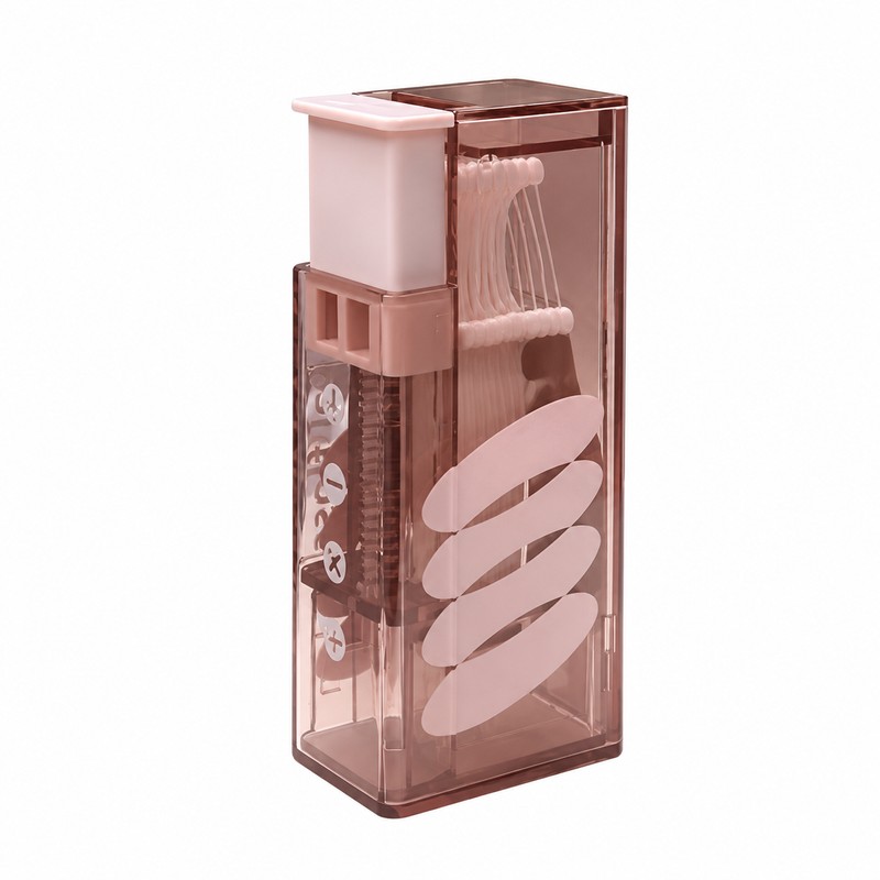 Portable Floss Dispenser for Daily Oral Care – Refillable Press-to-Eject