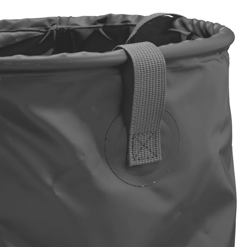 Relaxdays Secchio Pieghevole da Campeggio Folding Bin Camping 15 L