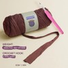Mooaske 2 Pack T-Shirt Crochet Yarn for DIY Knitting Crochet