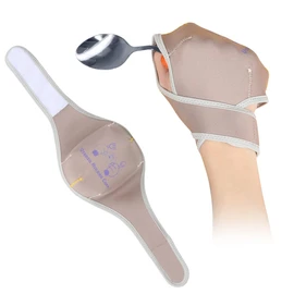 Ehucon Universal Elastic Utensil Holder Cuff, Makes Mealtime or Other Activities Easier, for Elderly or Individuals with Weak Grip (Pack of 1 Count)