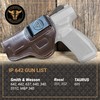Cardini Leather Premium IWB Leather Holster | for Glock 24