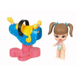 Itsy Bitsy Bratz Babyz Mini Playset - Leah's Wild Bull Ride