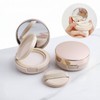Portable Mini DIY Cushion Empty Case Cosmetic Container Rose Gold 2ea
