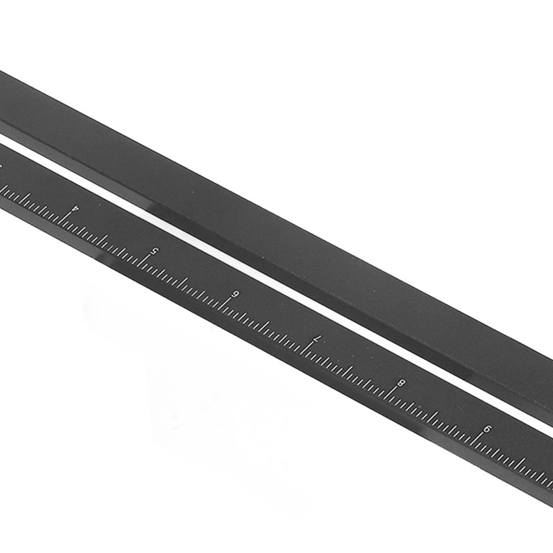 Woodworking Scriber Ruler Tool Aluminum Alloy for Marking Line Layout