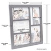Hampton Frames GALLERY 5 Aperture - 4x6 (10x15cm) Black Multi