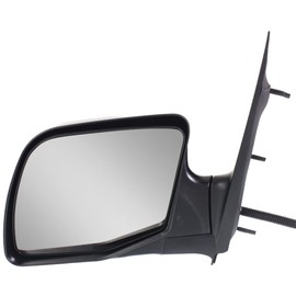 For Ford E-250 Econoline 1999-2002 Door Mirror Driver Side | Power Swinglock - Paddle Type | Rear View | FO1320229 | F4UZ17683B