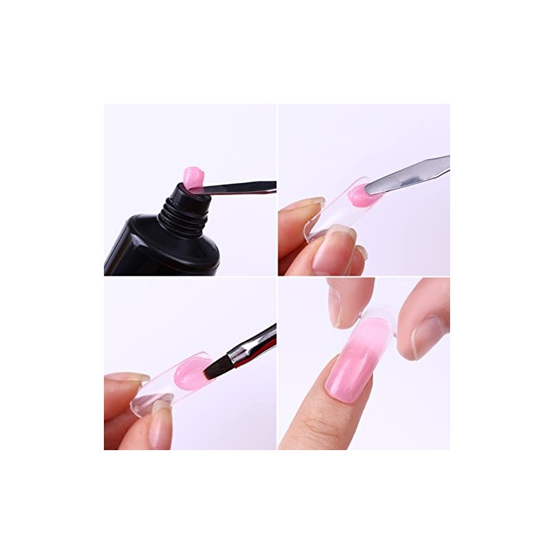 Healeved Uds Varillas Tonificantes Acero Inoxidable Herramienta Maquillaje Varilla Mezcladora