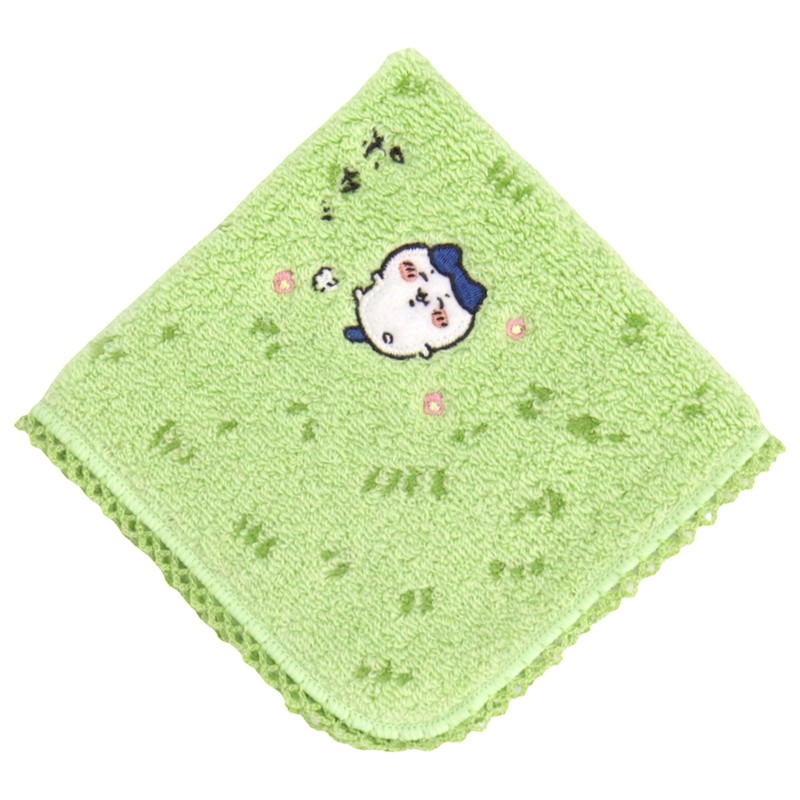 Chiikawa Handkerchief Women's Towel Handkerchief Grass 27108001, green