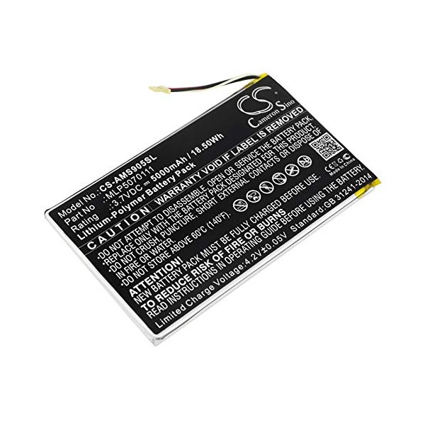FITHOOD Battery Replacement for Autel TS608 MK808 MaxiSys Mini MaxiIM
