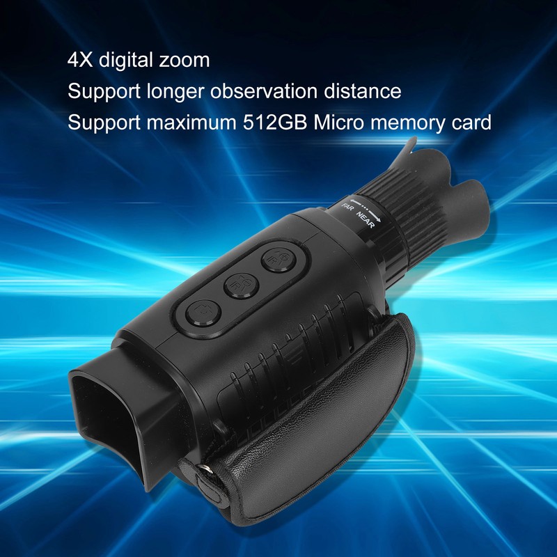 Monocular Telescope Camera Multifunctional Monocular Telescope with Infrared and 2K