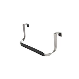 umbra Over the Door Towel Rack, Towel Bar Hook, Storage, Door Hook, Space Saver, Kitchen, Under Sink, Bathroom, Under Washbasin, Towel, Umbra, SCHNOOK, SCHNOOK 2330043047, Nickel/Black