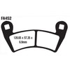 EBC Brakes fa452r almohadilla de freno juego