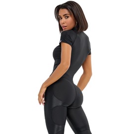 Bona Fide One Piece Workout Jumpsuits for Women - Athletic Romper Jumpsuit with Tummy Control and Butt Lifting for Yoga, Gym