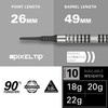 Target Darts EXO Edition 90% Tungsten Soft Tip Darts Set